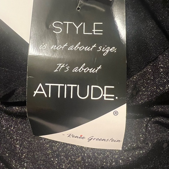 Attitudes by Renee reversible black skirt NWT xs/small - Picture 7 of 7